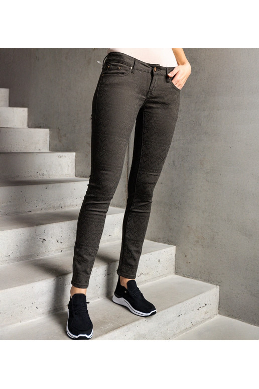 Grafīta mazstāvu bikses no Miramona