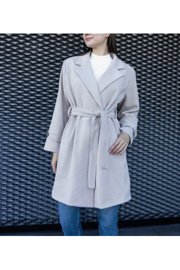 Elegants bēšs liela izmēra...