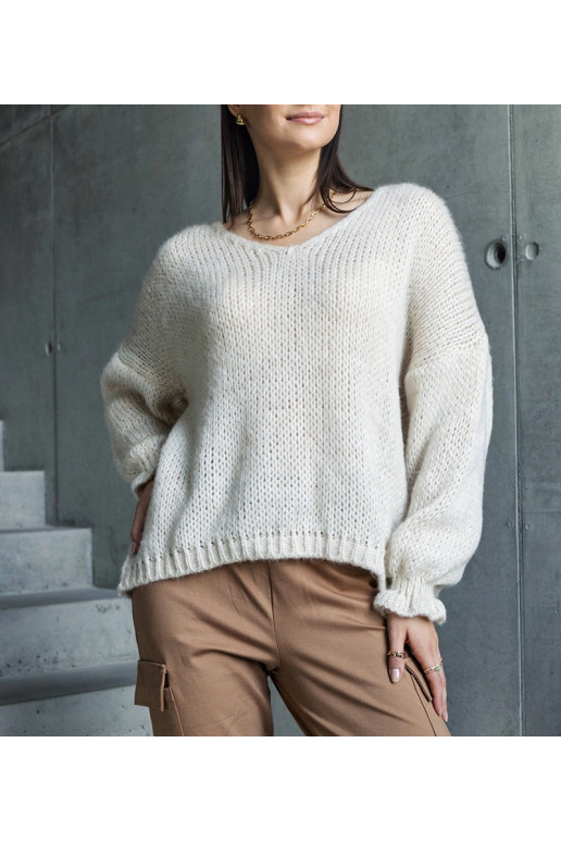 Bēšs V veida kakla džemperis Gista Bēšs V veida kakla džemperis Gista