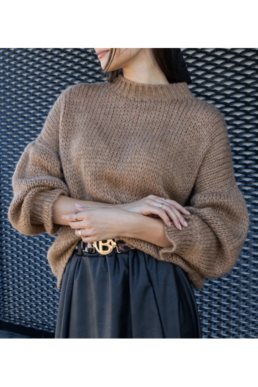 Brūns asimetrisks lielizmēra Castia... Brūns asimetrisks lielizmēra Castia...