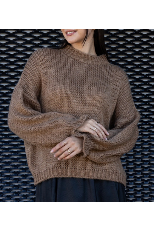 Brūns asimetrisks lielizmēra Castia... Brūns asimetrisks lielizmēra Castia...