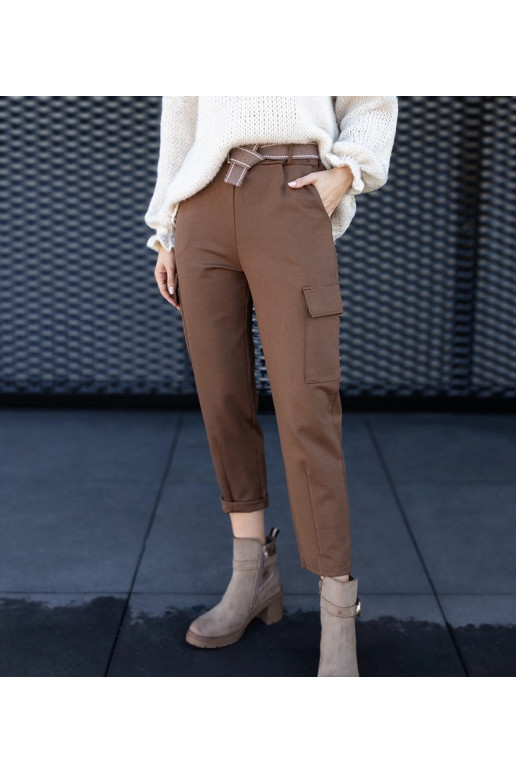 Brūnas Nuala kaujas bikses ar ielāpu...