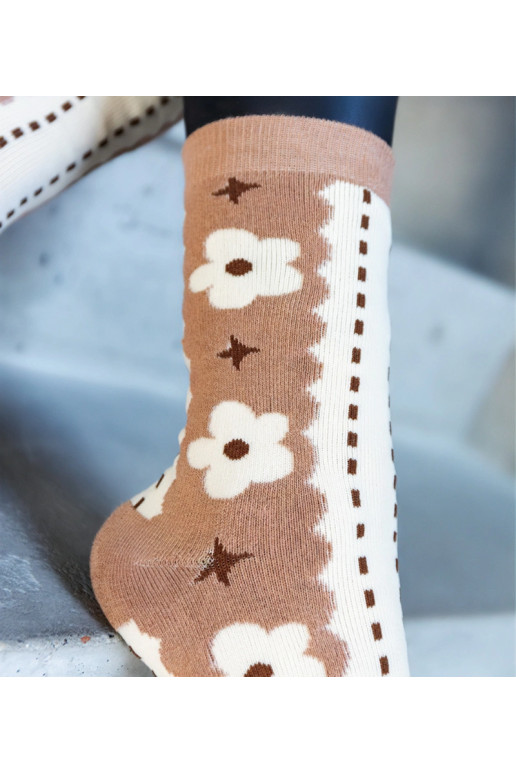 Melnbaltas siltās zeķes Sella Melnbaltas siltās zeķes Sella