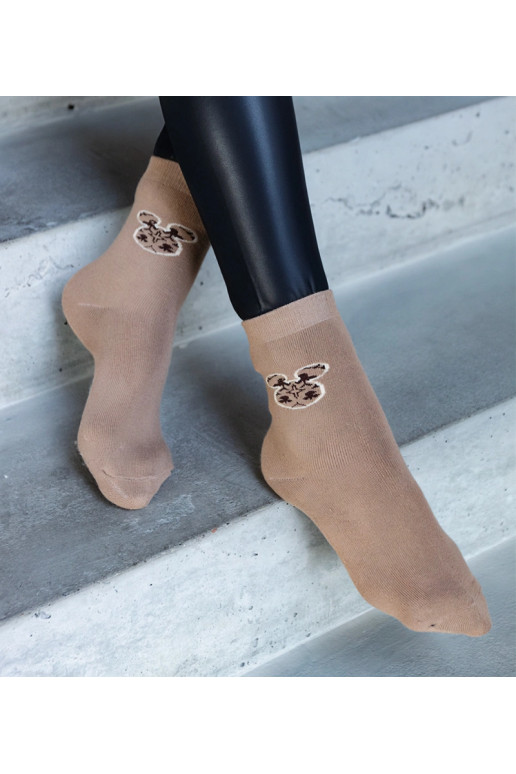 Bēšas siltas zeķes Sella Bēšas siltas zeķes Sella