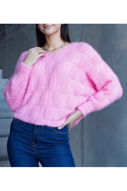 Neveri Rozā V veida kakla džemperis Neveri Rozā V veida kakla džemperis