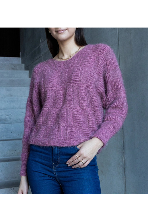 Neveri Rozā V veida kakla džemperis Neveri Rozā V veida kakla džemperis