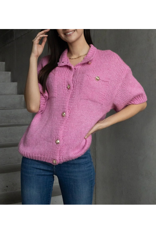 Mīksts tumši rozā krāsas džemperis ar... Mīksts tumši rozā krāsas džemperis ar...