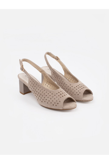 smilšu krāsas kurpes  2