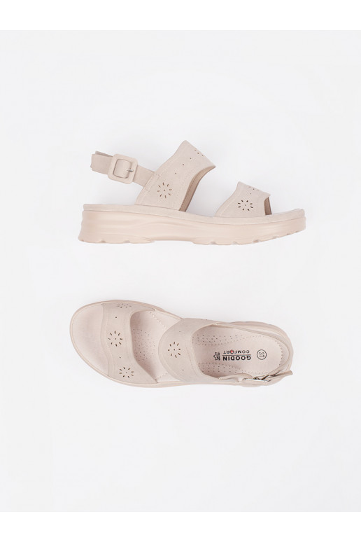 Ziloņkaula krāsas kurpes  