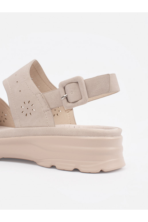 Ziloņkaula krāsas kurpes  