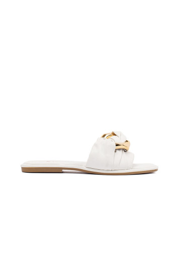 Čības   balta krāsa