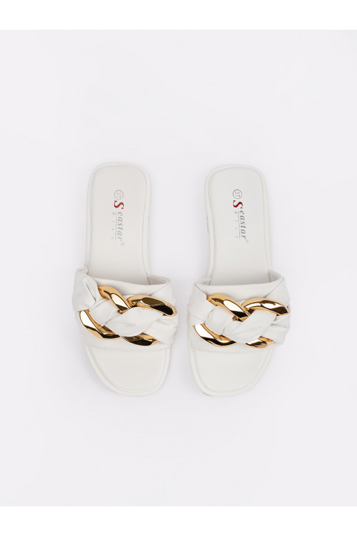 Čības   balta krāsa Čības   balta krāsa