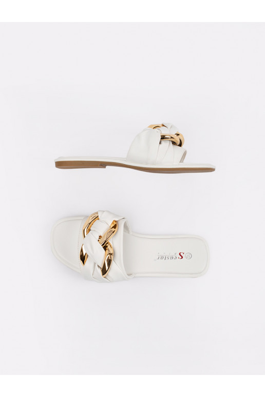 Čības   balta krāsa Čības   balta krāsa