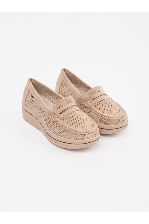 smilšu krāsas mokasīni  smilšu krāsas mokasīni