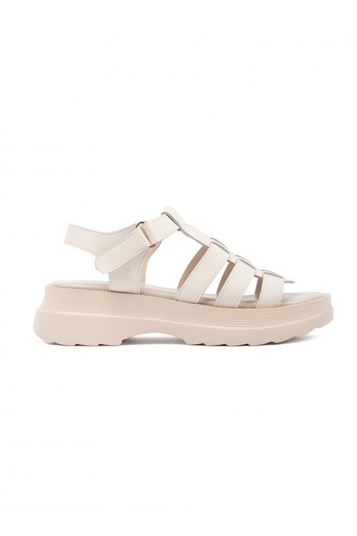 smilšu krāsas kurpes ar platformu   smilšu krāsas kurpes ar platformu