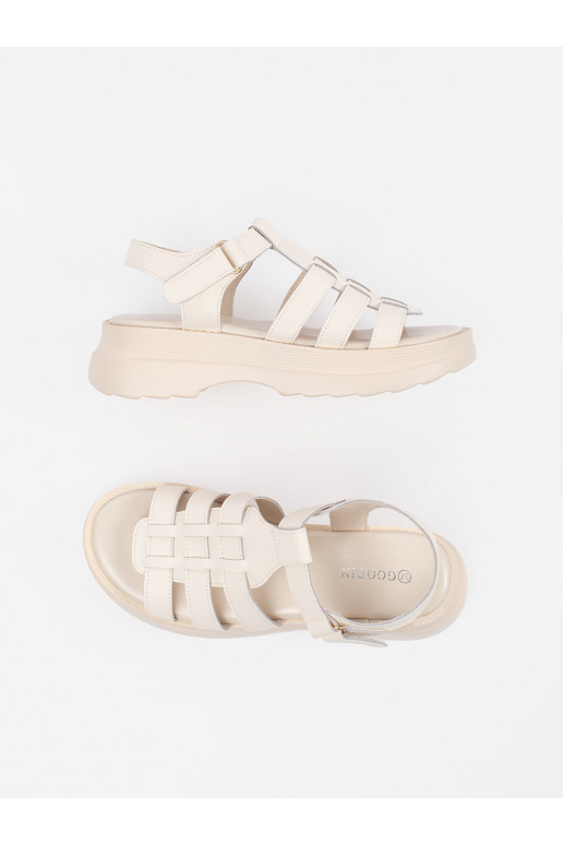 smilšu krāsas kurpes ar platformu   smilšu krāsas kurpes ar platformu