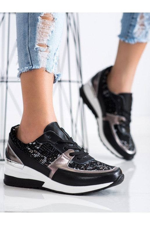 snekarsy Melnas krāsas Shelovet