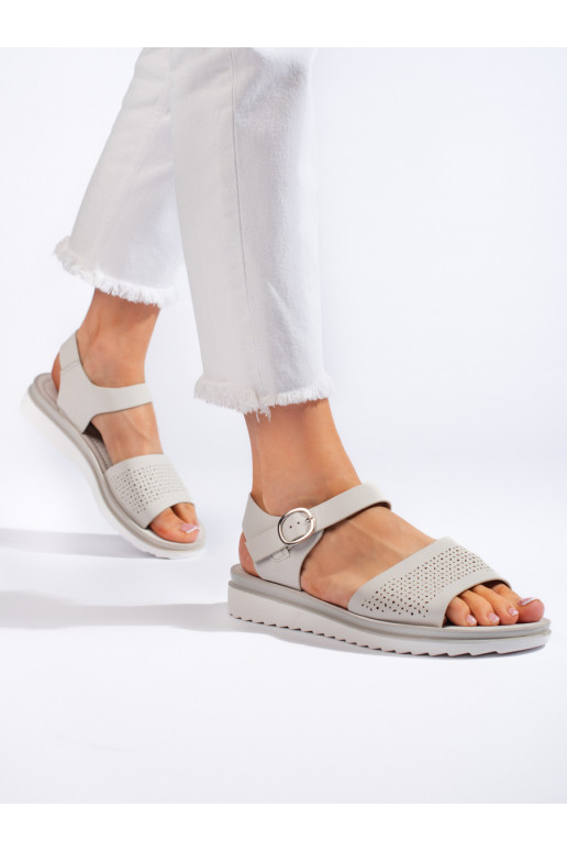 kurpes ar platformu pelēkas krāsas Sergio Leone