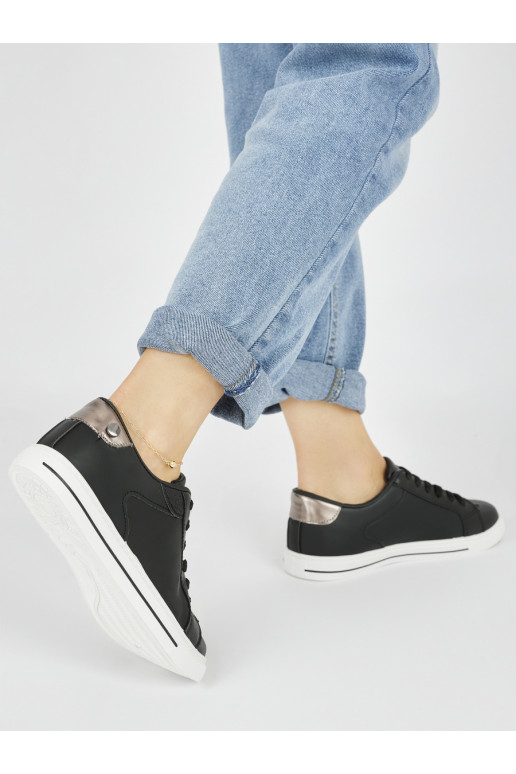 Klasiska modeļa sieviešu sieviešu apavi Melnas krāsas