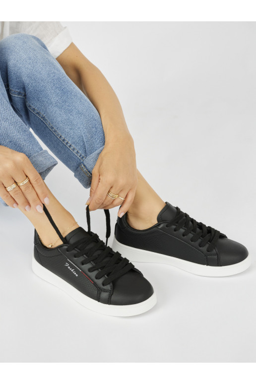 melnas krāsas klasika sieviešu apavi