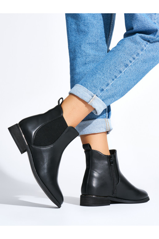 Melns  sieviešu zābaki