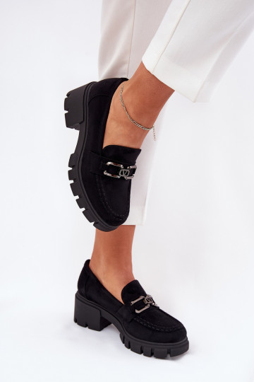 owe apavi  ar ornamentiem Vinceza 39921 Melns