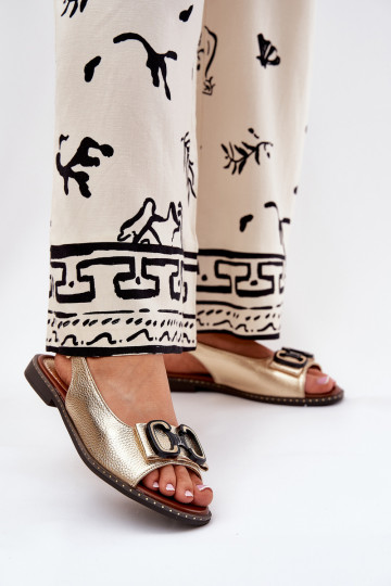 līdzenas zoles basenes ar ornamentiem Eko   Zelta krāsas Lilria