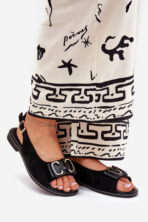 līdzenas zoles basenes ar ornamentiem owe Melns Lilria