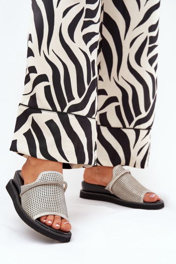 sieviešu čības   Sudraba krāsas Teriwes