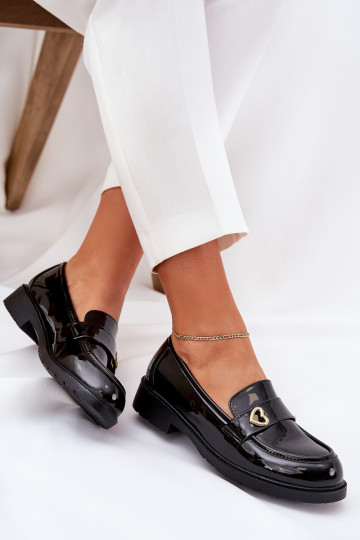 Lakoti mokasīni   S.Barski HY51-379 Melns