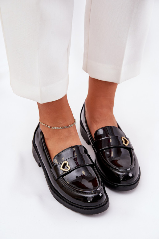 Lakoti mokasīni   S.Barski HY51-379 Melns