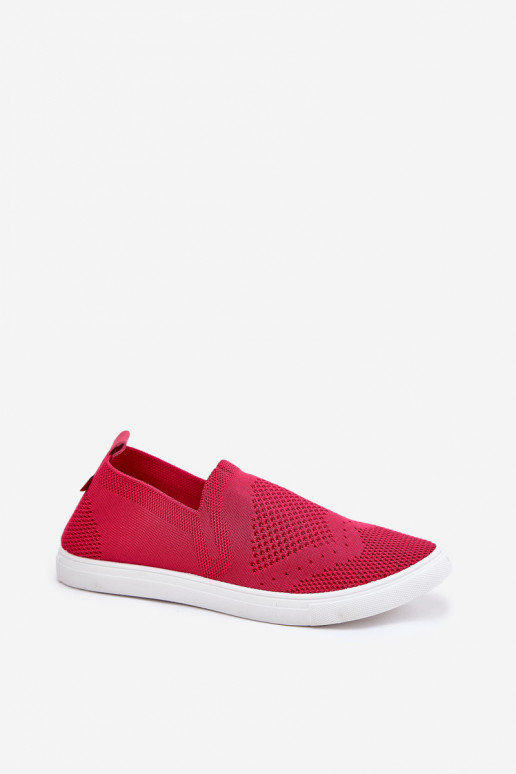 Moteriški sporta apavi Slip-on Big Star FF274A605 rozā krāsā