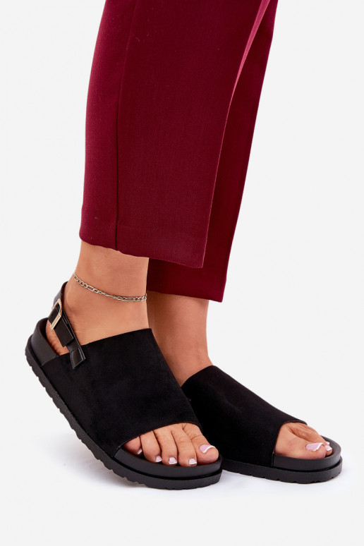 Sieviešu basenes Z u ar platformu Melns Migola Sieviešu basenes Z u ar platformu Melns Migola