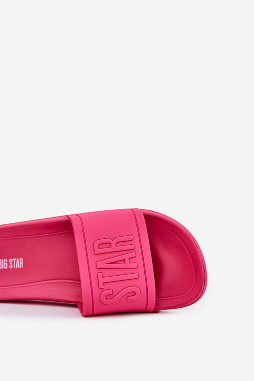 sieviešu čības Big Star NN274A668 rozā krāsas