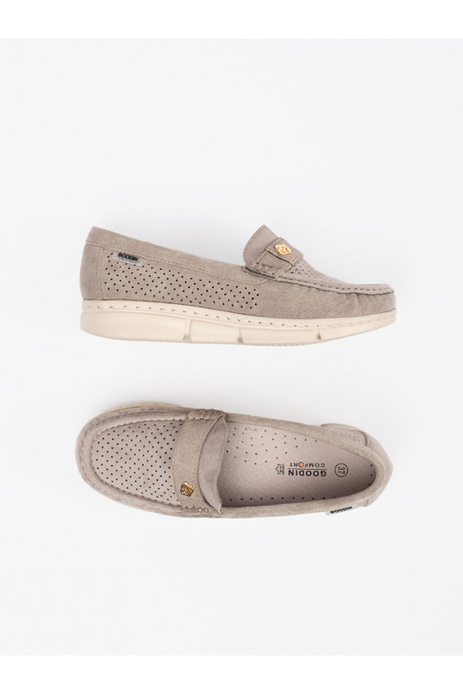 smilšu krāsas  mokasīni ze m elementem smilšu krāsas  mokasīni ze m elementem