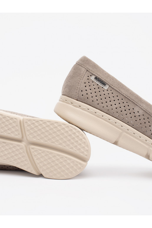 smilšu krāsas  mokasīni ze m elementem smilšu krāsas  mokasīni ze m elementem