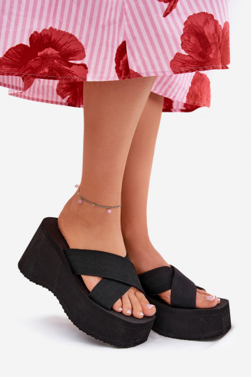 sieviešu čības   Melns Sevolee