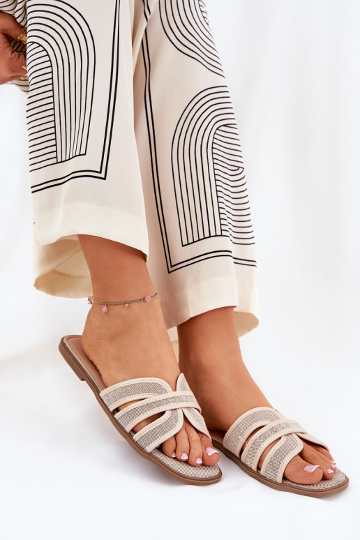  Čības  smilšu krāsas Scazze