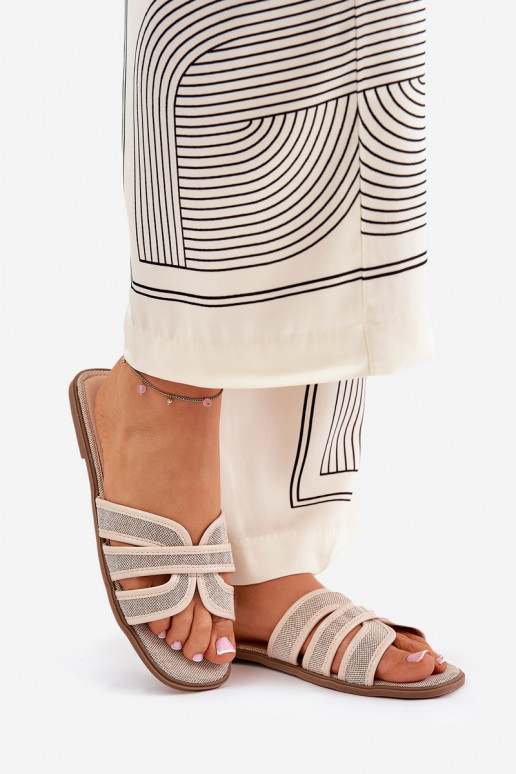  Čības  smilšu krāsas Scazze