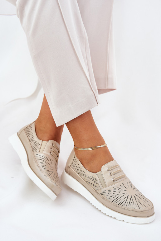 apavi    Zelta krāsas Azethia