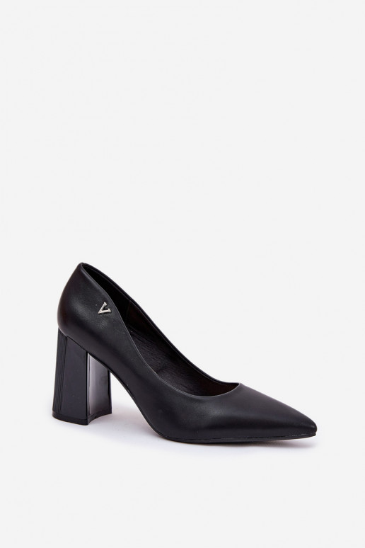 Eleganta stila Kurpes ar papēdi Vinceza 62220 Melns Eleganta stila Kurpes ar papēdi Vinceza 62220 Melns