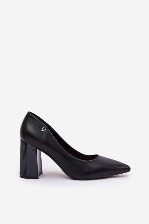 Eleganta stila Kurpes ar papēdi Vinceza 62220 Melns Eleganta stila Kurpes ar papēdi Vinceza 62220 Melns
