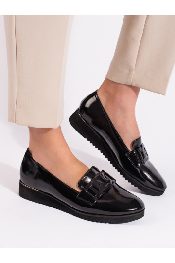 Melns  kurpes ar platformu 2