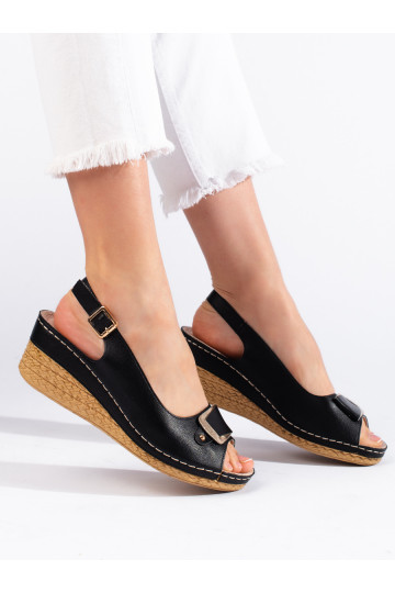 Melns kurpes  espadrilas 2