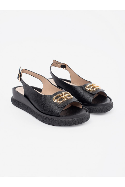 sandales  Melnas krāsas  sandales  Melnas krāsas