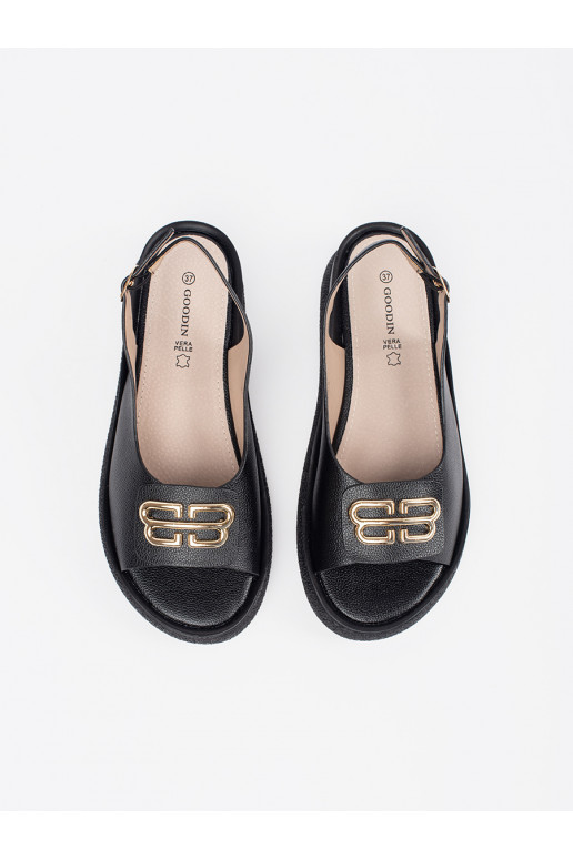 sandales  Melnas krāsas  sandales  Melnas krāsas