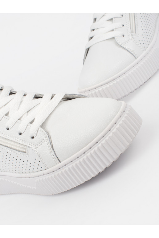 baltas krāsas Sporta apavi ar platformu 