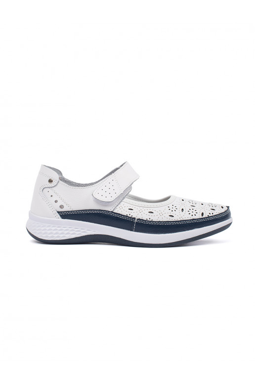 kurpes   balta krāsa-Zilas krāsas  kurpes   balta krāsa-Zilas krāsas