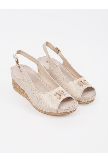 smilšu krāsas kurpes   2