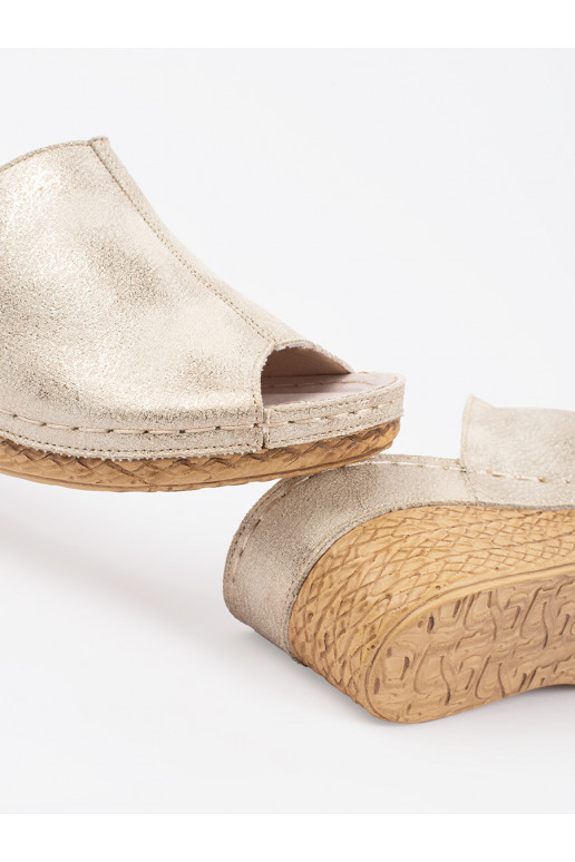 Zelta krāsas čības    Zelta krāsas čības